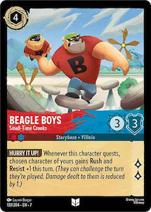 Lorcana Singles: Beagle Boys - Small-Time Crooks