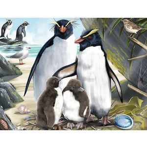 Products: Holdson Puzzle - Set of Four Treasures of Aotearoa S3, 96pc Frame Tray Series