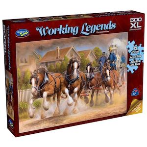 Holdson Puzzle - Working Legends 500pc XL - (Firestorm Four)