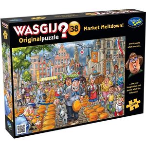 Holdson Puzzle - Wasgij Original 38, 1000pc (Market Meltdown )