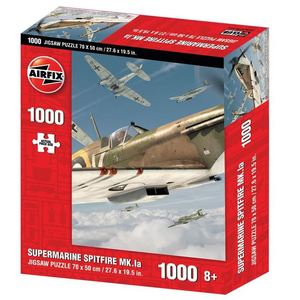 Airfix Puzzle - Airfix Collection 1000pc (Supermarine Spitfire MK.la)