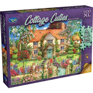 Holdson Puzzle - Cottage Cuties 500pc XL (Rose Cottage)