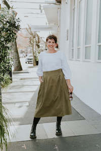 Tonic Cloth: The Nightingale Skirt - Green