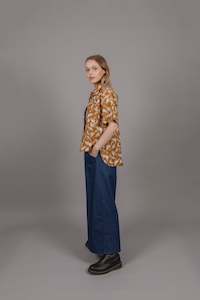 Top: Kesjer Shirt - Organic Cotton Rust