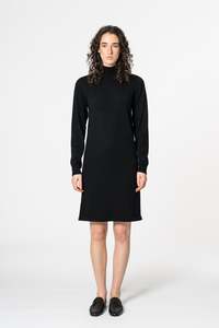 DINADI Merino Dress - Black