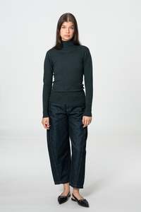 DINADI Merino Turtleneck - Peacock Green