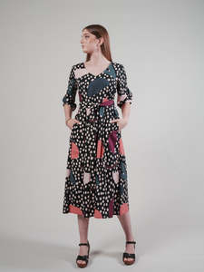 Jazz Dress - Black Print
