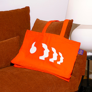 LEISURE - Sundown Orange Oversized Tote (Pre-Order)