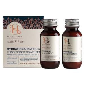 Hydrating Shampoo and Conditioner 50ml Travel Set