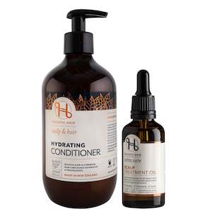 Hydrating & Repairing Hair Ritual Treatment Set – 500ml Conditioner + 50ml Oil