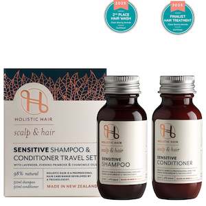 Sensitive Shampoo and Conditioner 50ml Travel Set