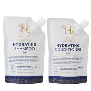Products: Hydrating Shampoo and Conditioner Refill Pouch Set 500ML