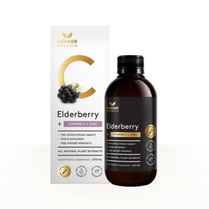 Children S Health: Harker Herbals Elderberry Vit C & Zinc