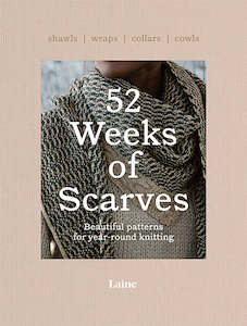 Laine: 52 Weeks of Scarves - Paperback