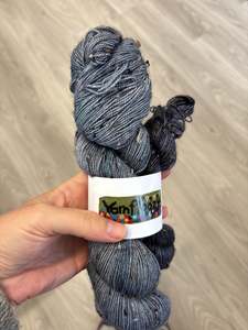 Re Loved: Reloved - Yarnfloozy Donegal Tweed Sock Set (dark greys)