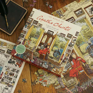 Hachette - World of Agatha Christie 1,000 pc Puzzle