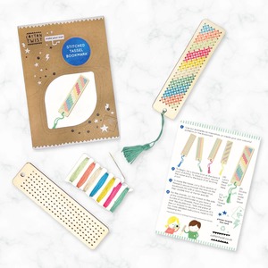 Stationery And Fun Stuff: Cotton Twist - DIY Craft Kit - Kids: Make Your Own Stitched Tassel Bookmark