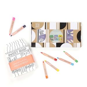 Cotton Twist - Colour Your Own High Street Kit With Watercolour Pencils