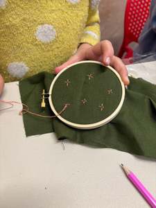 Classes Appointments And Services: Kids Craft Session - Simple Embroidery