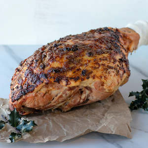 Whole NZ Ham Cooked cooked the Bone.