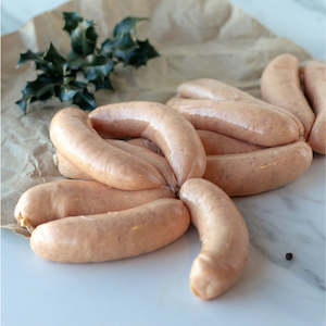 Sausages: Holly English Pork Sausages per kilo