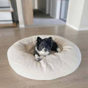 The Collection: Bouclé Doughnut Bed