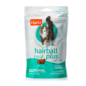 Hartz Hairball Remedy Plus Cat Treats 85g Hollywood Fish Farm Online