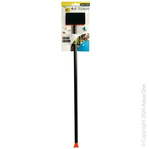 Products: Aqua One 4 in 1 Aquarium Scraper Hollywood Fish Farm
