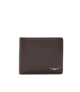 R.M.W city slim bi-fold - Chocolate