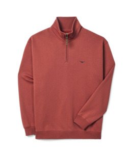Mulyungarie 1/4 Zip Sweatshirt - Red