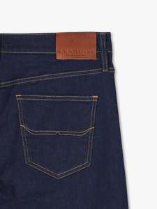 Trousers Shorts: Loxton - Indigo Rinse