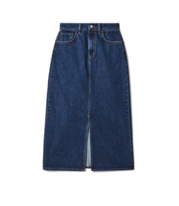 Skirts Dresses: Temma Denim Maxi Skirt