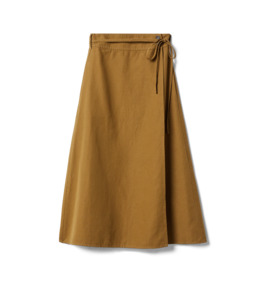 Keirle Twill Wrap Skirt