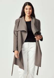 Womens Jackets: Emery Wrap Coat