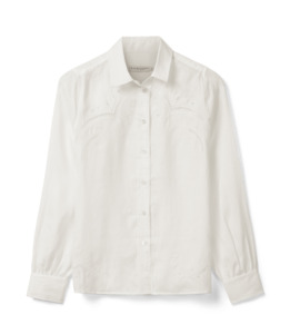 Lawrie Linen Shirt - White