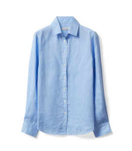 Olney Linen Shirt - Light Blue