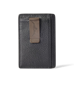 Farrier cardholder with money clip - Black