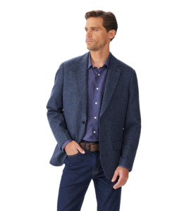 Bunda Cotton Blazer - Navy