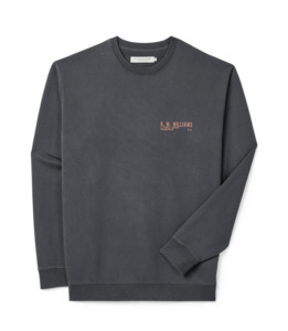 Flinders Crew Sweatshirt - Vintage Black
