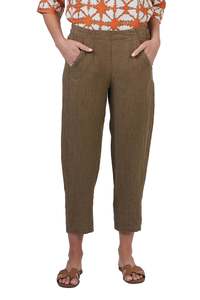 Linen Pant - Tobacco