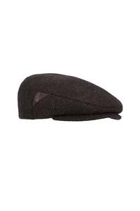 Accessories: Samuel Driver Cap - Dark Tan