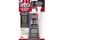 Abrasives & Adhesives: SILICONE RTV ULTIMATE BLACK 85gr TUBE ''JB