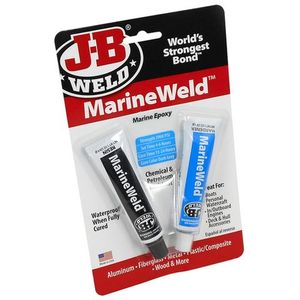 Abrasives & Adhesives: MARINE WELD EPOXY TWIN 28 g TUBE ''JB WELD