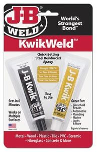 Abrasives & Adhesives: KWIKWELD EPOXY TWIN TUBE 28.4gr''JB WELD