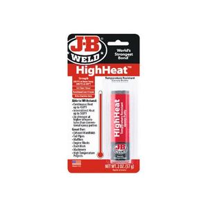 Abrasives & Adhesives: HIGH HEAT EPOXY PUTTY STICK 57gr''JB WELD