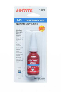 Consumables: Loctite Threadlocker Med.10ml - Hsr002670