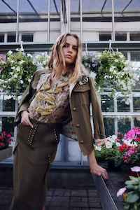 Shirts: DIXIE Matador Silk Shirt BeigeYell