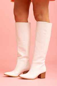 Shoes: HEY MON Frankie Boot White