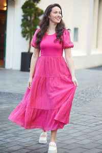 Charlo: CHARLO Eme Maxi Dress Pink