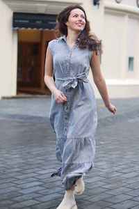 Charlo: CHARLO Isla Maxi Dress BlackW